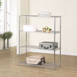 세강매탈랙산업용25파이 4단900x450-메탈선반 조립식철재선반 철앵글 베란다앵글 세탁기앵글