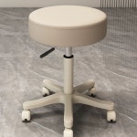 피부관리실의자 스툴 네일샵 회전 미용실 둥근 바퀴달린