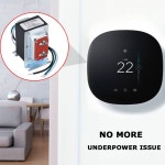 초인종 변압기 24V 40VA AC 전원 공급 온도 조절기 어댑터 유선 도어 차임 16V30VA