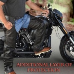 남성용 32 48 허리 오토바이 가죽 모자 2포켓 오리지널 YK 집 30 Waist