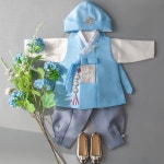 루아한복 유진 남아 민자 백일 10호 3호