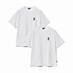 예일 YALE 엠브로이더리 댄 반팔티셔츠 167036