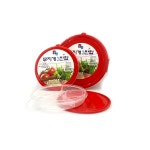 주방이모 무지개 원형 찬합 도시락 칸칸이 반찬통 5칸 6칸 나눔반찬통 밀폐찬합 중 1개