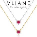 브리앙 루비 목걸이