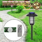 리모컨 PIR 바디 센서 태양광 집적 조명 회로 기판 소형 가로등 컨트롤러 3 2V