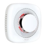 SHYEEH 연기 감지기 화재 경보 배터리 구동 LED 표시등이 휴대용 1팩 1 Pack MY-S05