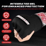 복싱용 젤 패딩 이너 글러브 남녀용 빠른 탄력 트레이닝 랩 무에타이 MMA 킥복싱 너클