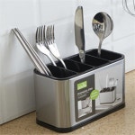 얍루 수저꽂이 조리도구꽂이 가정용수저통 물빠짐수저통2구