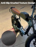 케미모토 접이식 풋페그 유니버설 M12 슈퍼 73 S2 RX R Z ZX CNC 알루미늄 모터사이클 자전거 EBike 풋레스트 페달 동승자