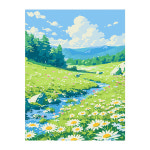 코지하루 DIY 명화그리기 물감 2세트 유화 그림 그리기 아크릴화 40x50