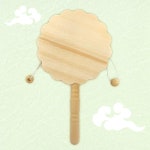 대원피앤피 나무 도리도리 흔들이 북 전통 악기 우드 공예 유치원 어린이집 미술 재료