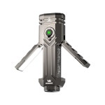 Wurkkos HD02 평면 LED 손전등 자기 변형 3200루멘 충전식