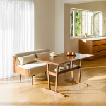 레트로하우스 레트로하우스 클릭시 추가쿠폰 레트로하우스 미네 리빙다이닝 4인 원목 식탁세트 패브릭소파형