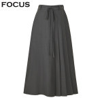 포커스 포커스 사이드 플리츠 스트링 스커트 VFI5F1SK8171