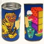 민화 도안채색 책가도 저금통 꾸미기놀이 초등미술 체험 특강교실 diy만들기