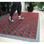 흙털이 야외 미끄럼방지매트 코일 조립식 상가 발판 건물 현관