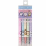 트윈사인펜 굵은형 5색 치이카와 사인펜 필기구