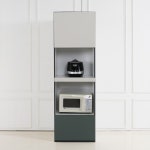 광폭 멀티 렌지대 600선반 주방 오븐 밥통 틈새 전기밥솥 광파 보조 수납장