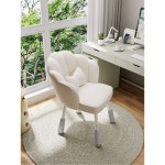 공주 꽃잎 화장대 고급 소녀 바퀴 컴퓨터 기숙사 베게 나비 체어 의자 프리