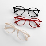 핑크마카롱 Y2K 라운딩 뿔테 블루라이트 차단안경 1 1