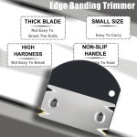 손대패 엣지 트리머 목재 모따기 필렛 스퍼 보드 도구 트리밍 목공 플레너 에저