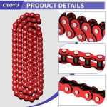 CILOYU 35 Go 카트 롤러 체인 3피트 브레이커 교체 미니 자전거 더트 피트 모터사이클 파워스포츠 부품 액세서리 35 마스터 95개 3 Feet 95 1