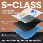 FOLU 61 88Keys 전기 피아노 키보드 먼지 커버 - 방수 방진 스크래치 방지 조절 가능한 핏 세탁기 세탁 37 L x 14 W 5 4 7 H 61Ke