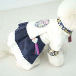 레드퍼피 물오름달 궁전 반려동물 한복 M 레드퍼피 강아지 고양이 애견 애묘 전통 설빔