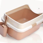 고양이 배변 화장실 청소용 판 커피 반려묘용 배변기