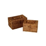 라탄 메디칼 박스 L 라탄박스 라탄바구니 라탄바스켓 라탄메디컬박스 약통 라탄메디칼박스