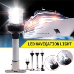 보트 부품 해양 네비게이션 12 항해 조명 360 신호 앵커 도 접이식 원형 LED 24V 요트용 Anchor Light H0146