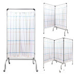 천양사 병원용 알루미늄 스크린 칸막이 3단 파티션 CY-4425