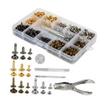 리폼 키밍 의류 리벳 수선 480세트 펀칭 몰드 DIY