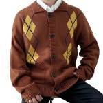 슬로우케어 할아버지 가디건 사이즈넉넉함 경로당가디건 요양원가디건 선물