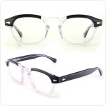 크리스탈 중간사이즈 수제안경 뿔테안경테 남자 여자 안경 쇼핑몰 a-04 MC-46LEM