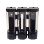 TREE 트리 3구 통 물 벽걸이 샴푸 비누 디스펜서 린스 S1WC5144B9