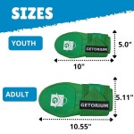 베이스 러닝용 GETORIUM 야구 슬라이딩 미트 - 부드럽고 유연하며 통기성이 뛰어나고 내구성이 뛰어나며 착용과 벗기 쉬운 액세서리 Youth