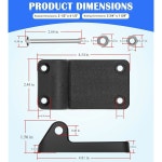 1023 틸트업 마운팅 브래킷은 스코티 다운리거 모델 1080-1116에 적합하며 1050 또는 1060 컴팩트 다운리거 스몰 에는 적합하지... 