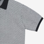 파렌 FAHREN 25S S 투톤 배색 에리 반팔 가디건 FKUCD8335 1