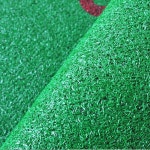 어서오세요 인사 초록색 인조잔디 발매트 애견카페 골프연습장