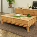 PL 고무나무 시리즈 거실 수납 소파테이블