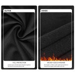 남성용 겨울 발라클라바 스키 마스크 여성용 보온 통기성 추운 날씨 오토바이 스노보드용 커버 1 Dark