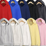 기본 무지 컬러 M L 집업 후드 티셔츠 10대 20대 단체 커플 학생- 수무지집업 MJ21-45