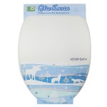 소프트변기카바 겨울늑대 소프트 변기커버 대 O형 변기커버O형