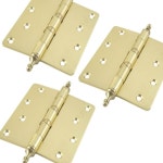 방문경첩 4 3개입 신주 꼭지 일반 안방