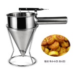 주방깔때기 베이킹 도구 타자 반죽 디스펜서 깔때기