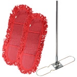 월드크린 월드크린 리스킹 오일 걸레 2p 판 스텐자루120cm 1개 리스킹오일걸레105cm레드2p 판 스텐자루120cm