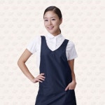 미용 앞치마 공방 미용실 카페 앞치마 브이넥 2색