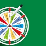 복불복 벌칙 내기 보드게임 회전 룰렛판 선물 놀이방 키즈