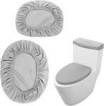 LXUEJIE 변기 뚜껑 커버 탱크 신축성 바닥 천 상단 커버가 뒷면 욕실 장식 액세서리 교체